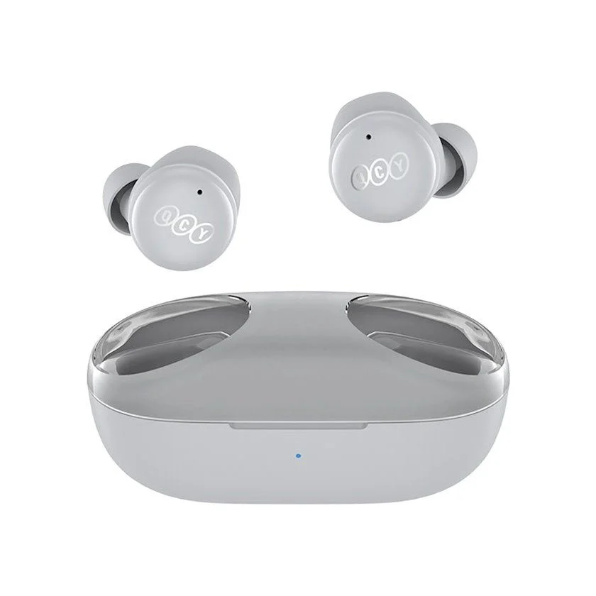 QCY T17S White – Simsiz Bluetooth Qulaqlıq, Bluetooth 5.2, 30 Saat Batareya