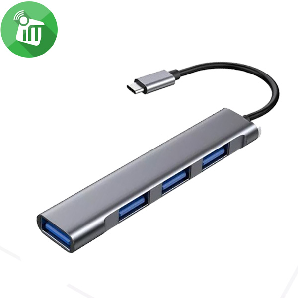 Yesido HB17 Type-C Hub – 4 in 1 USB Adapter