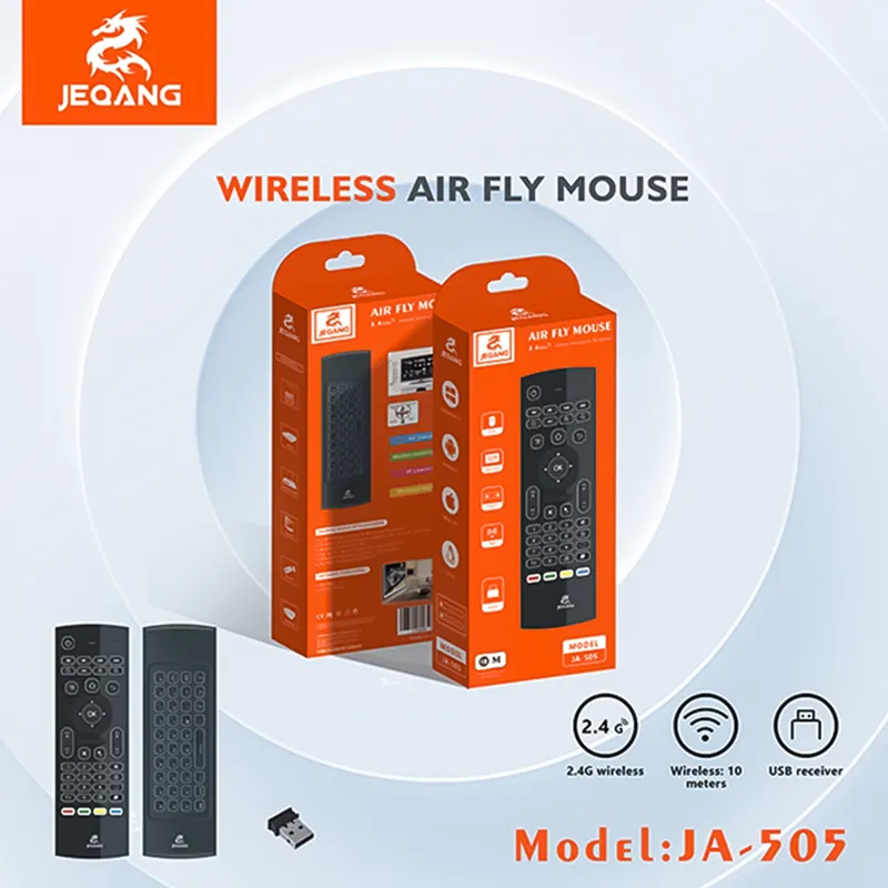 Jeqang JA-505 Air Fly Mouse Keyboard – 3-ü 1-də Smart İdarəetmə
