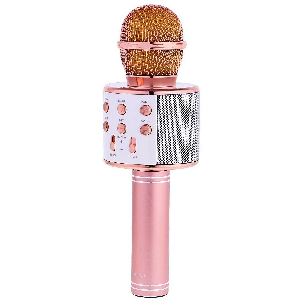 WS858 Pink Karaoke Mikrofon – Simsiz Əyləncə