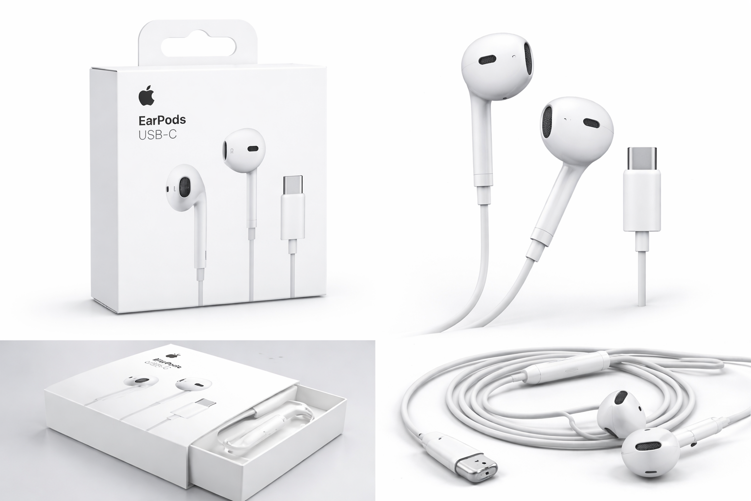 EarPods Type-C Qulaqlıq – Mikrofonlu, Orijinal Dizayn, Yüksək Səs Keyfiyyəti