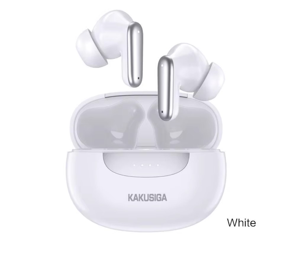 KSC-1112 LEDI White TWS Qulaqlıq – Simsiz Bluetooth, ANC Səs-Küy Azaldılması