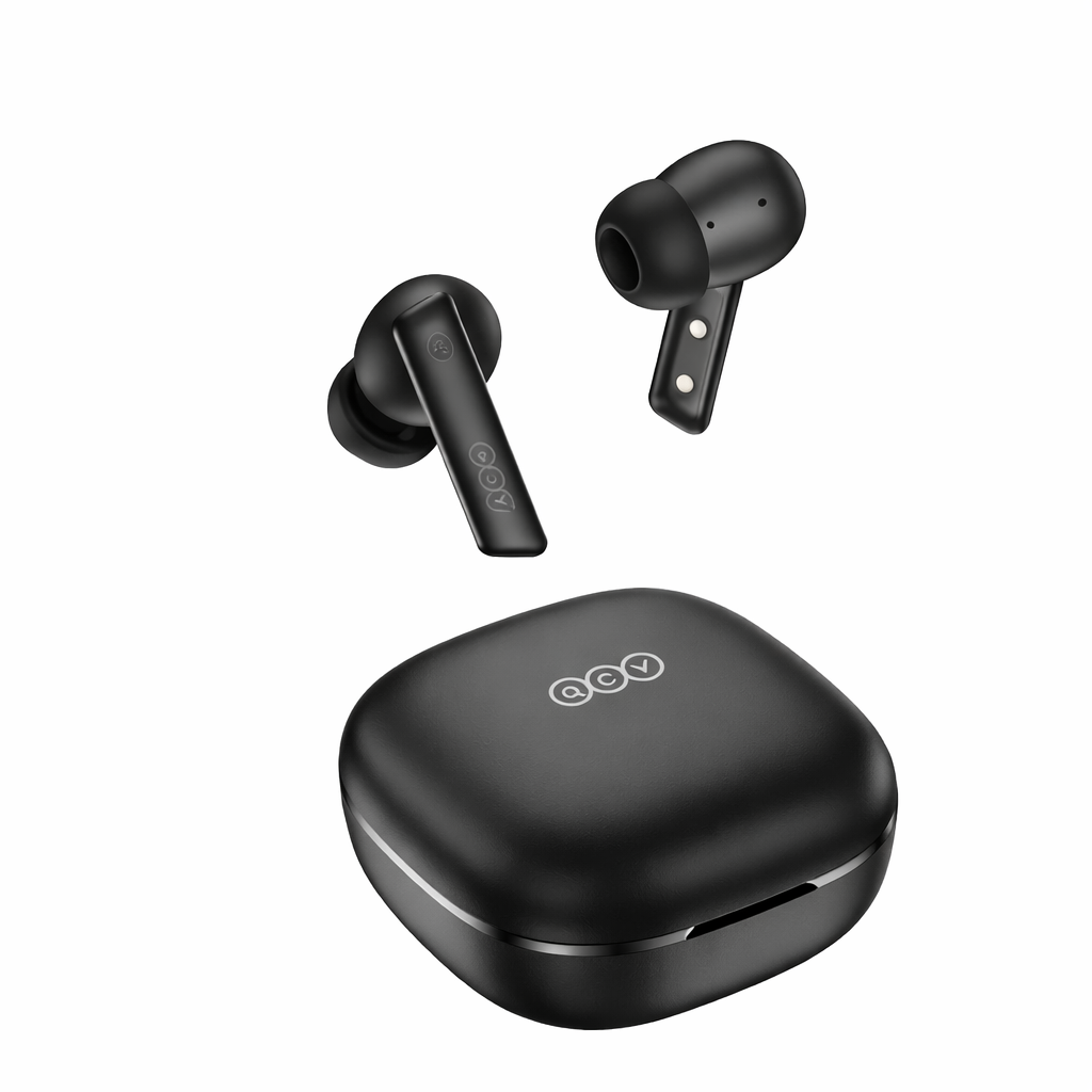QCY Melobuds ANC Black – Aktiv Səs Ləğvi (ANC), Simsiz Bluetooth Qulaqlıq