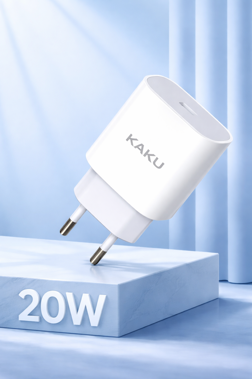 KSC-500 20W Adapter – Fast Charge, White