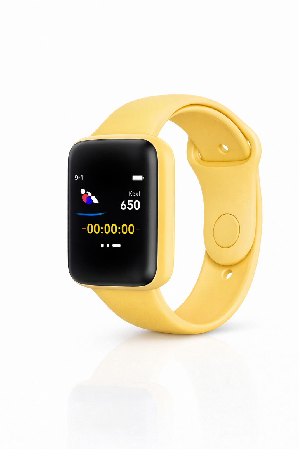 FPMI D20L Yellow Smart Watch – Şık və Ağıllı Seçim