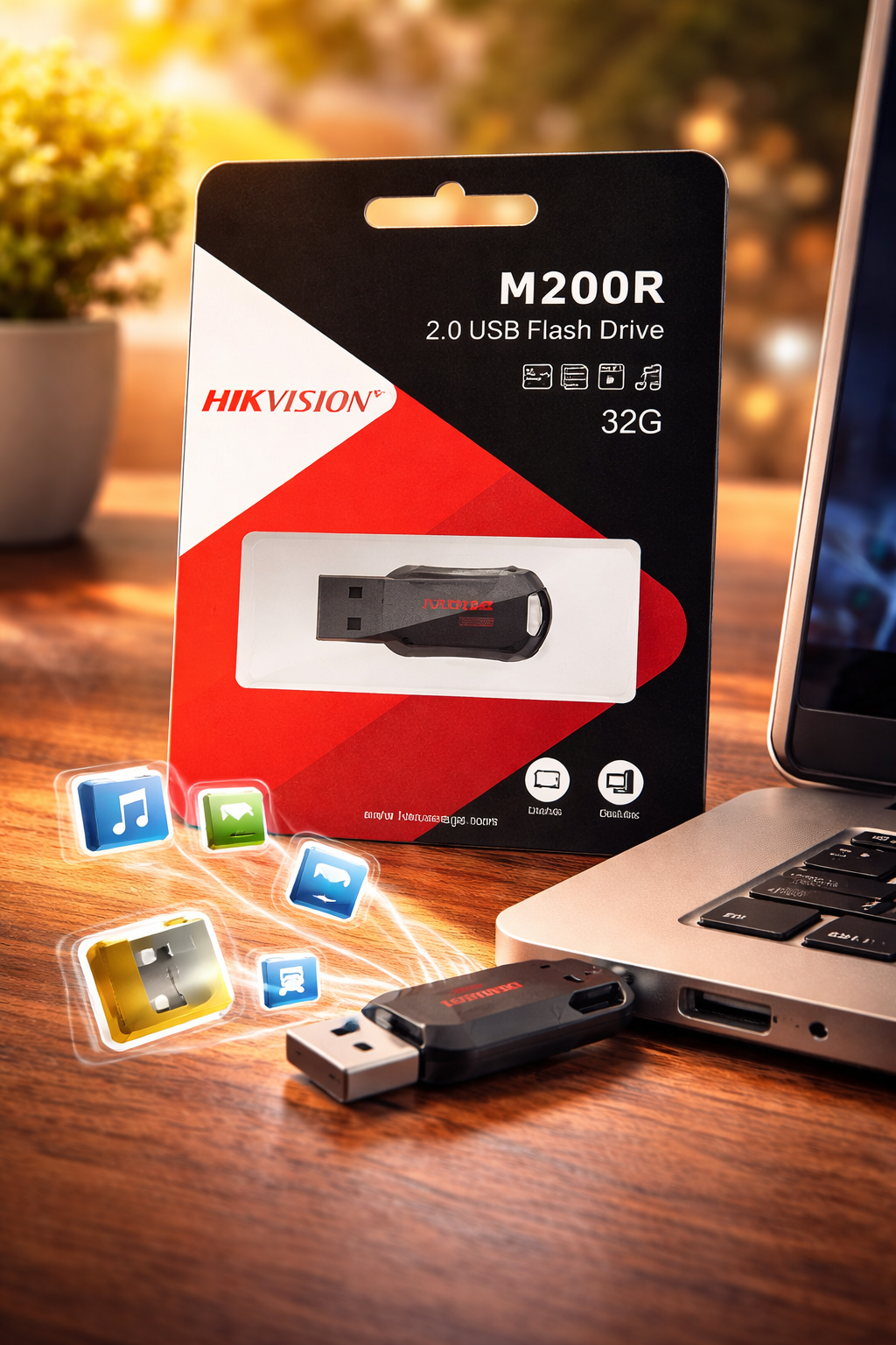 Hikvision M200R 32GB Flash – Etibarlı və Kompakt Yaddaş