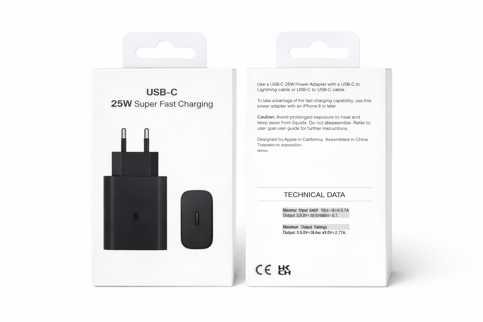 45W USB-C Power Adapter Black