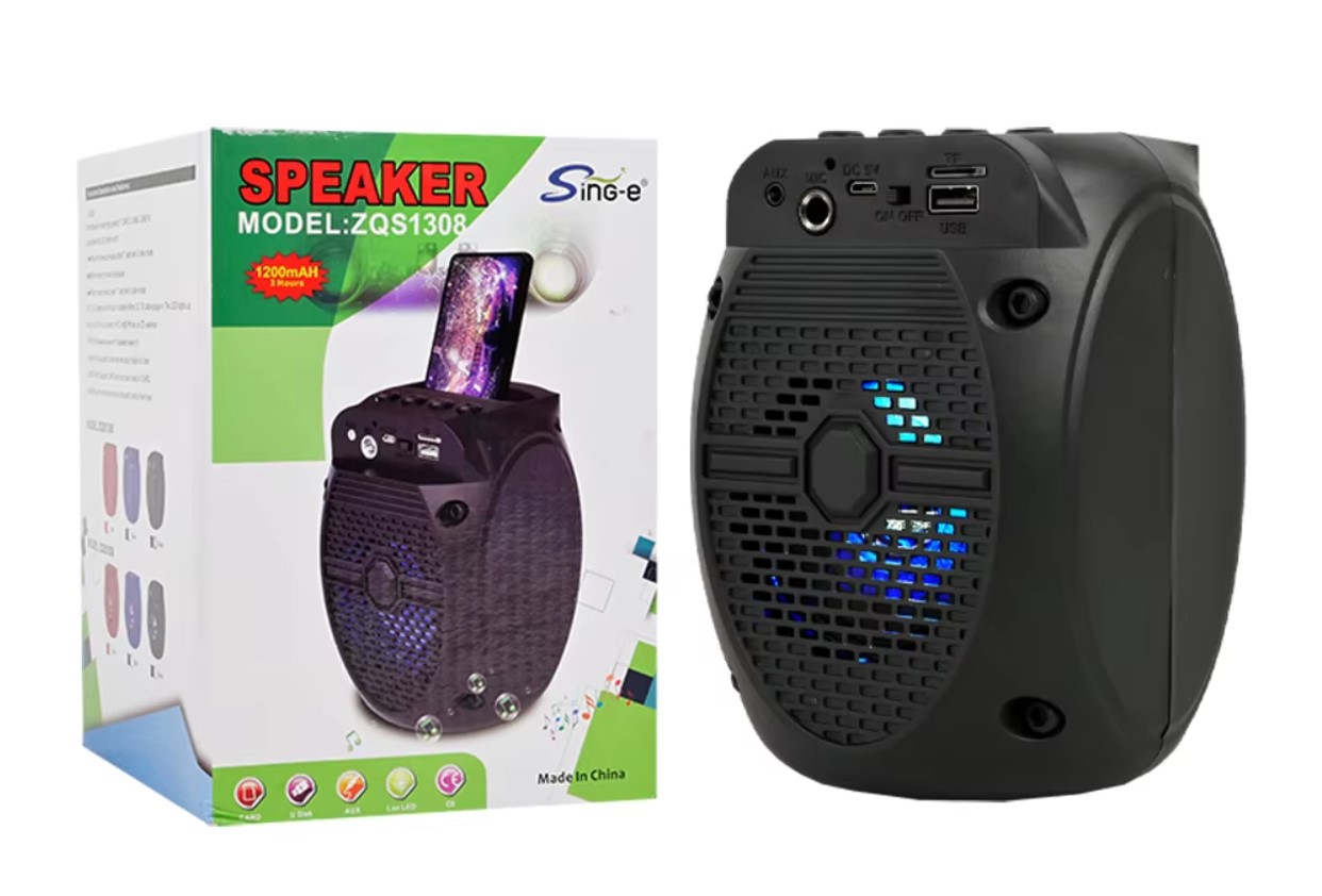 Güclü Səs, Party Mood – ZQS 1308 Bluetooth Speaker