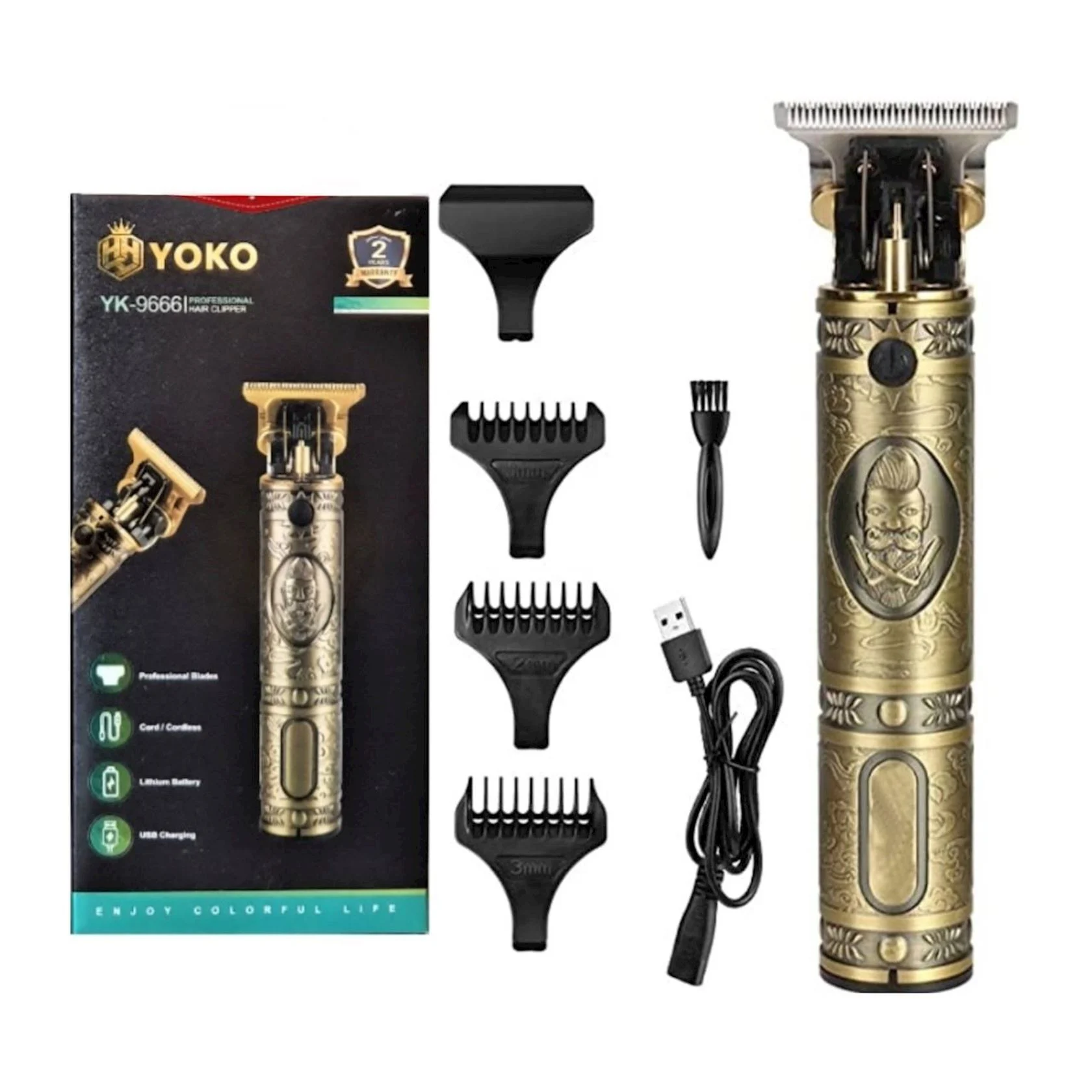 Yoko YK-8999 Trimmer – Saç və Saqqal Üçü