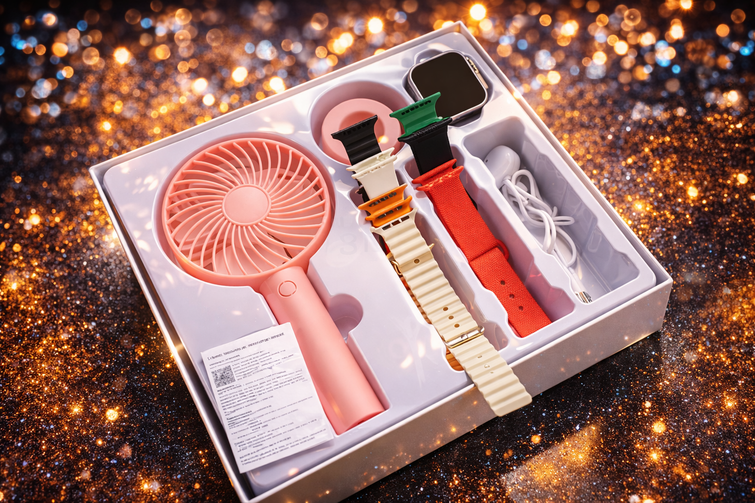 Smart Saat + Ventilyator Seti – Combo D1000