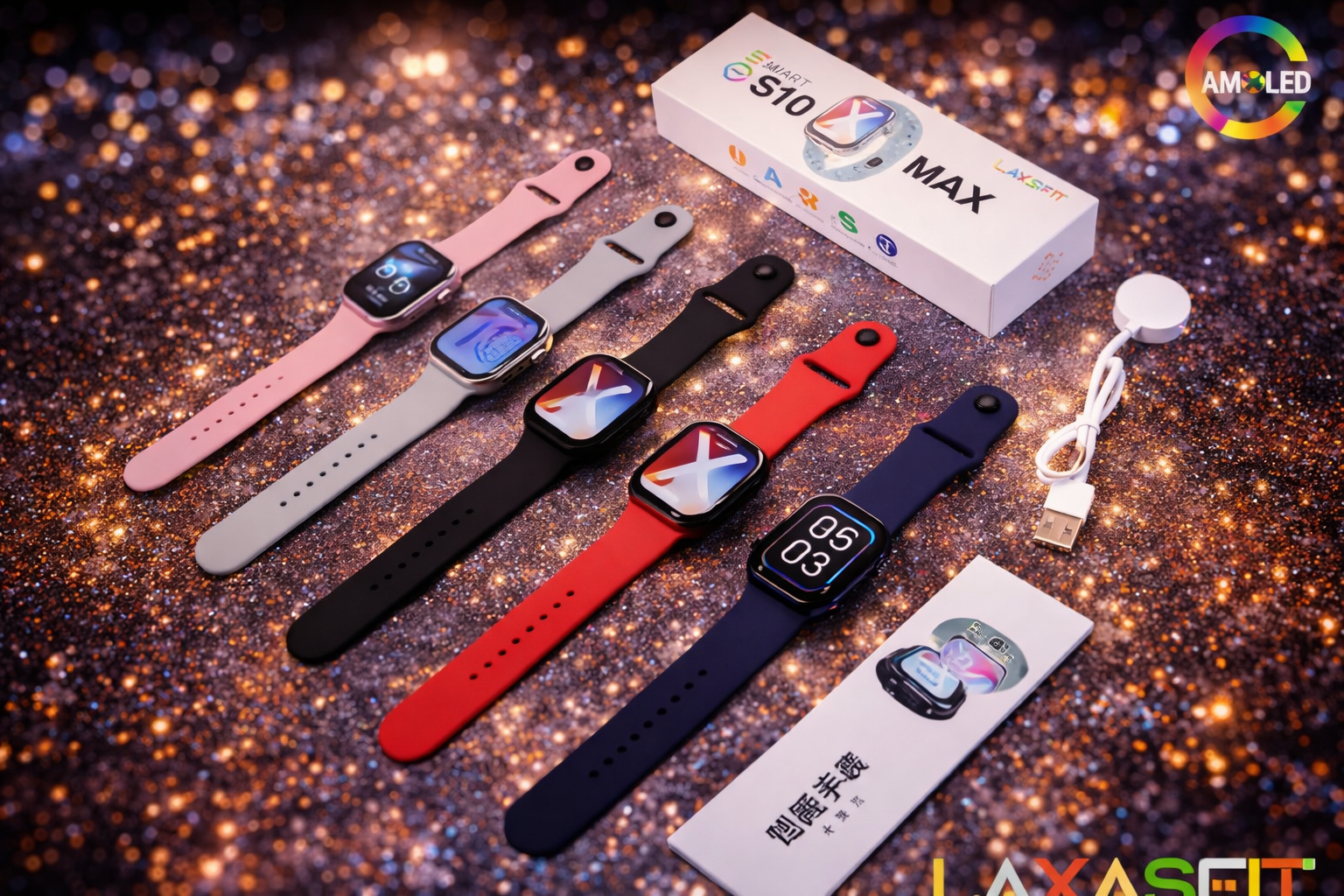 S10 Max Smart Saat – Orange