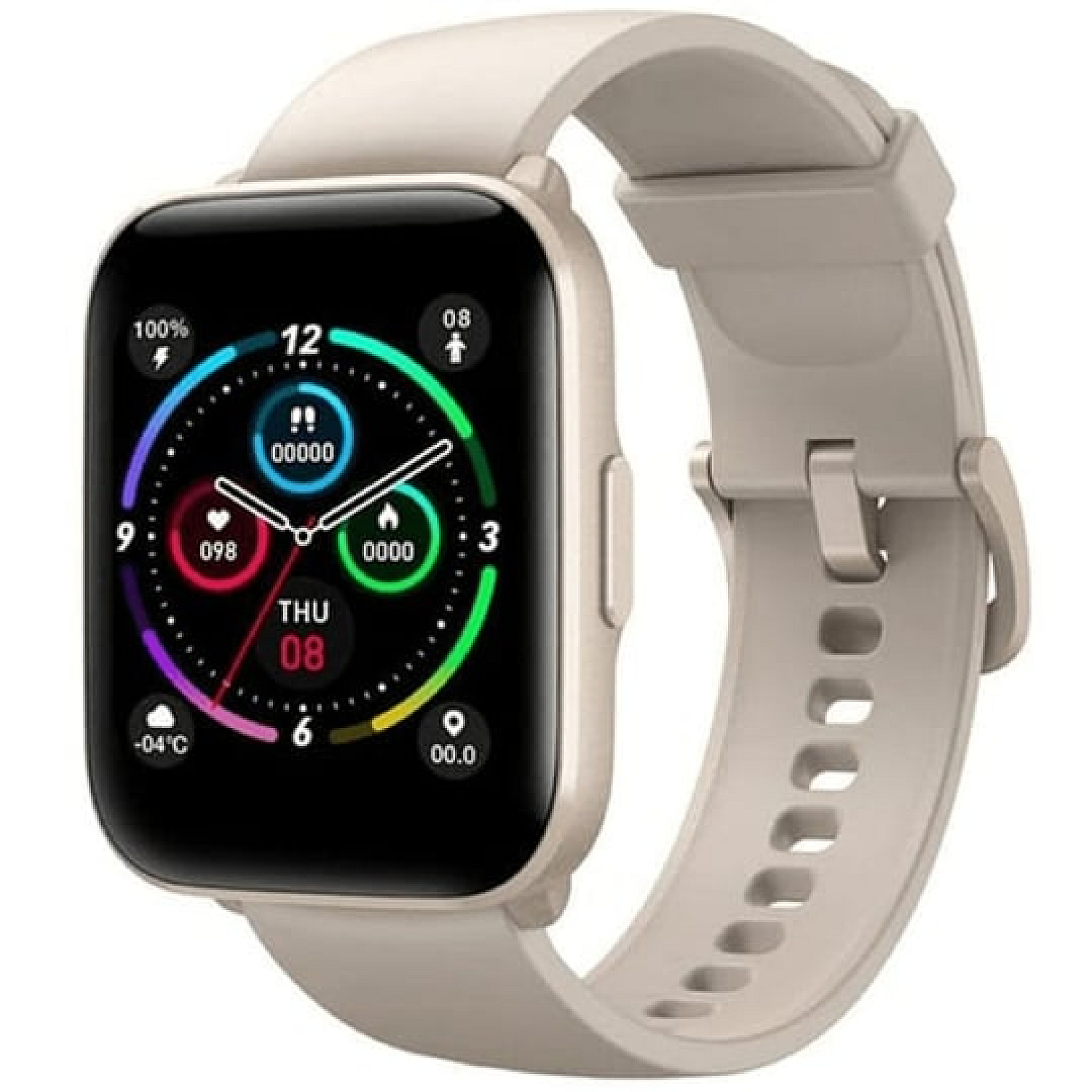 Mibro C2 Silver Ağıllı Saat (Smart Watch, 1.85” AMOLED)