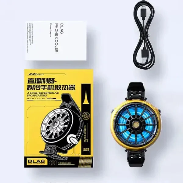 Memo DLA6 Telefon Soyuducu (Mobile Phone Cooling Fan, Gaming Radiator)