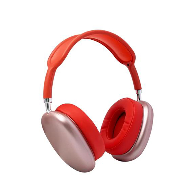 P9 Pro Max Wireless Bluetooth Qulaqlıq – Over-Ear Headphone (Qırmızı)