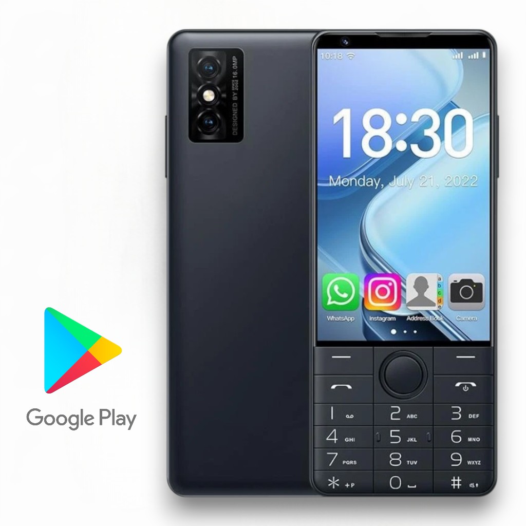 DOOV R77 6GB/128GB Android Düyməli Telefon (5 MP Kamera)