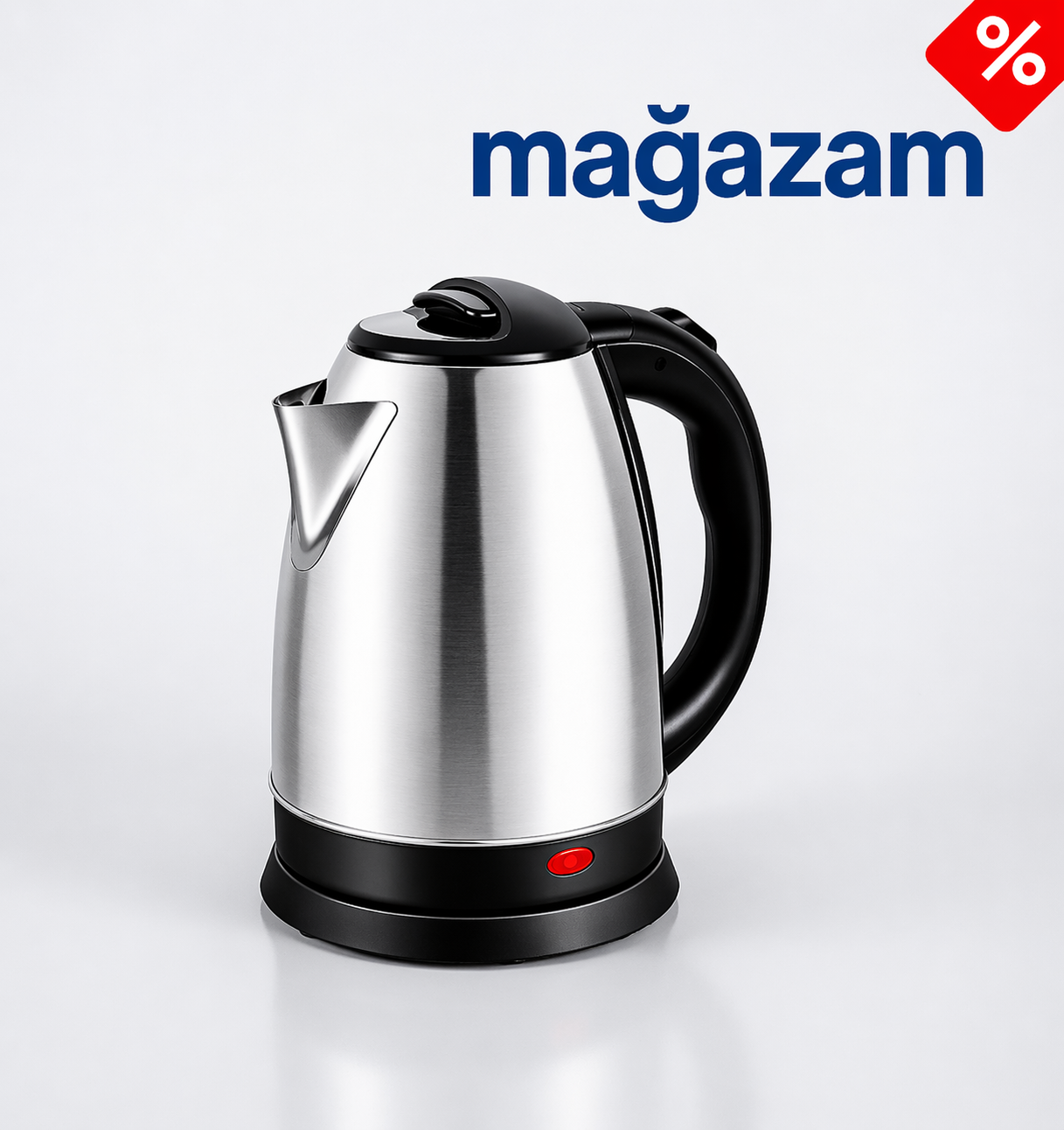 DENX DX1774 Elektrik Çaydanı – 1.8L Paslanmayan Polad Kettle