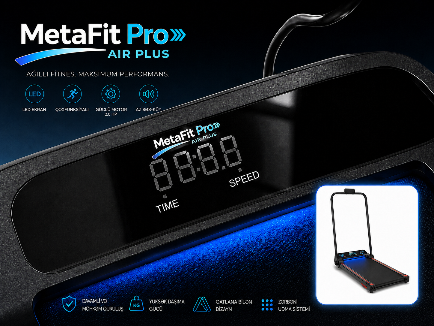 MetaFit Pro Air Plus Qaçış Aparatı