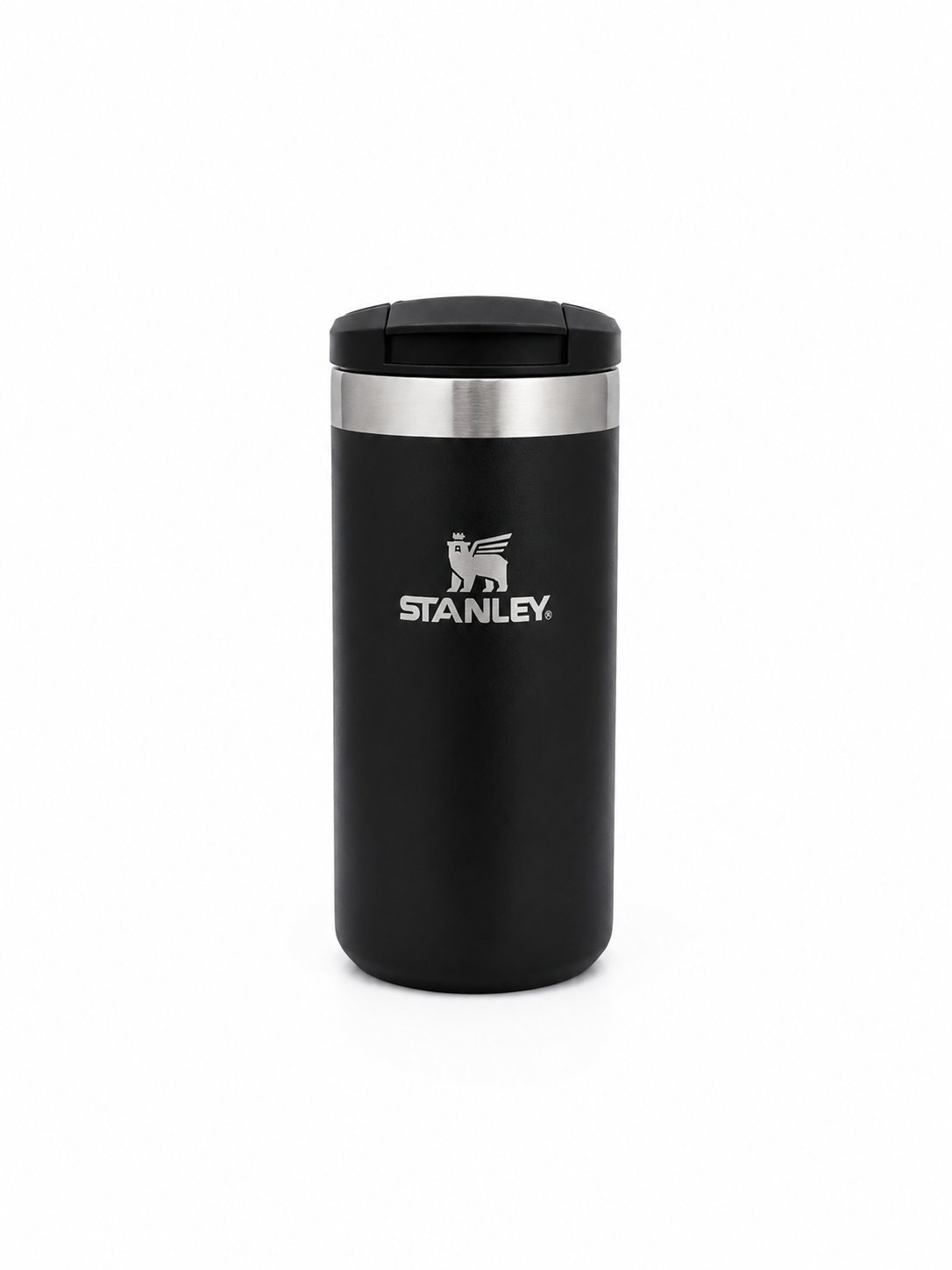 Stanley Paslanmaz Polad Termos Mug – Sızdırmaz, Vakuum İzolyasiyalı 350ML Qara rəng