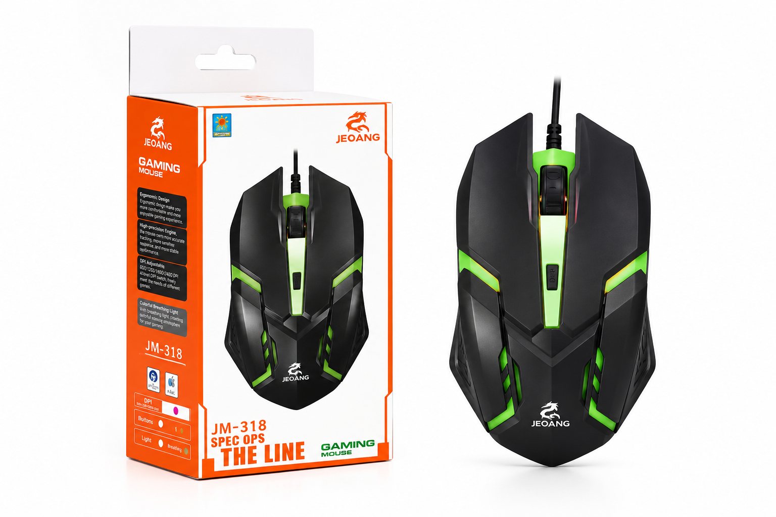 JM-318  wired mouse