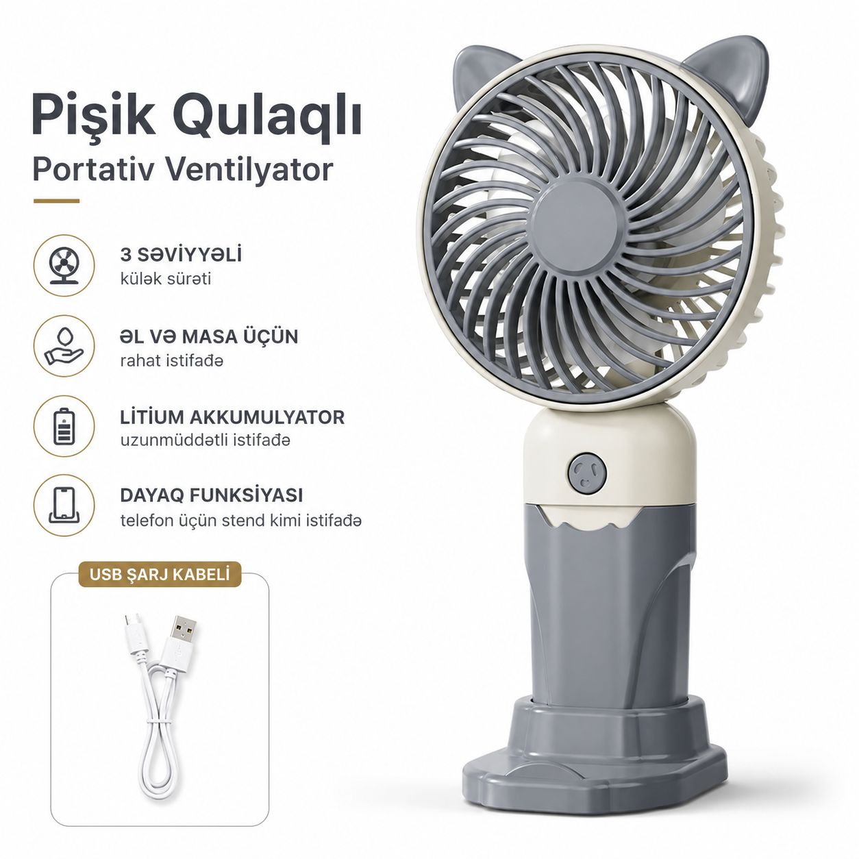 Handheld Fan 6780 Portativ Mini Fan