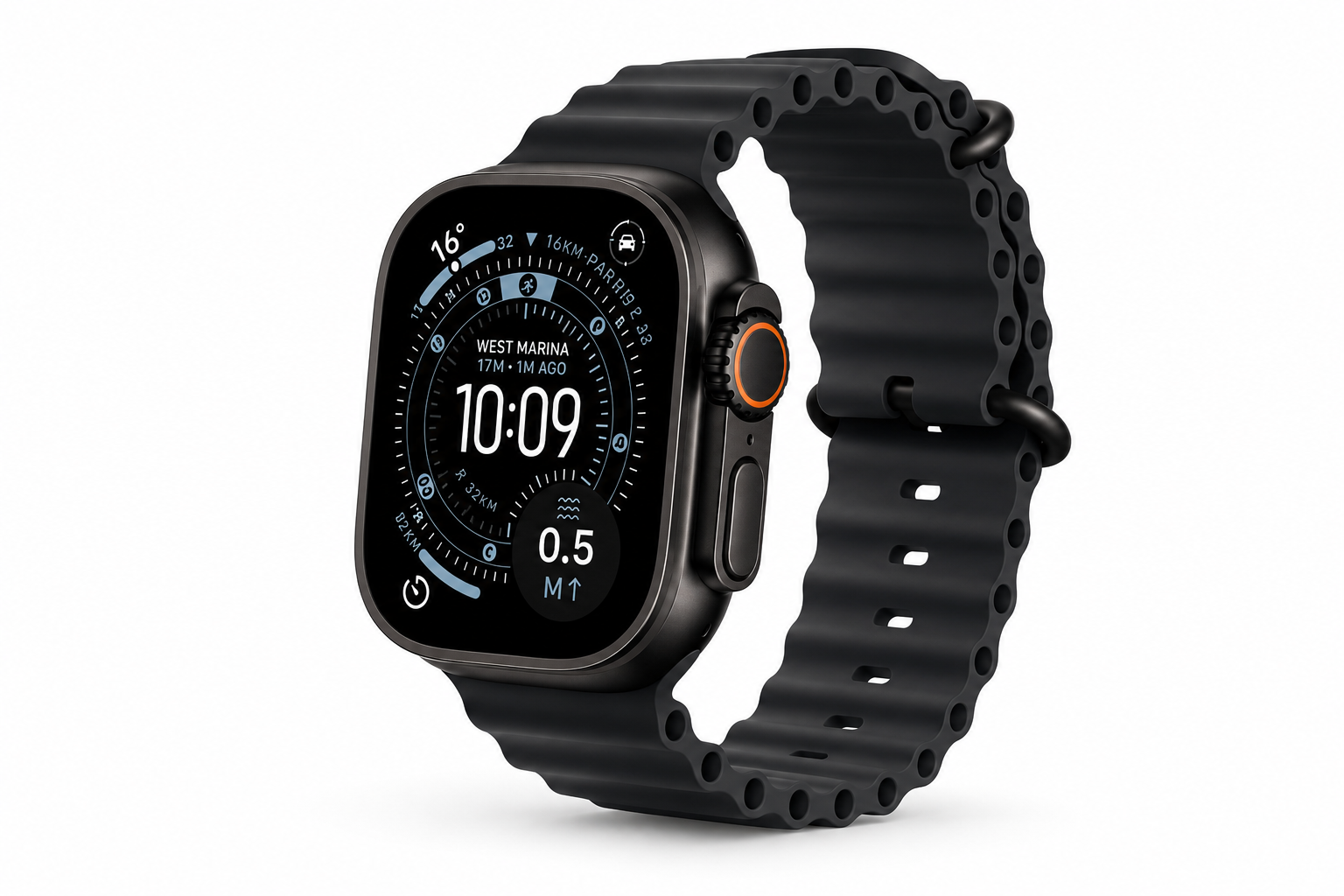  Ağıllı saat Watch  Ultra 2 Black 49mm GPS + Cellular