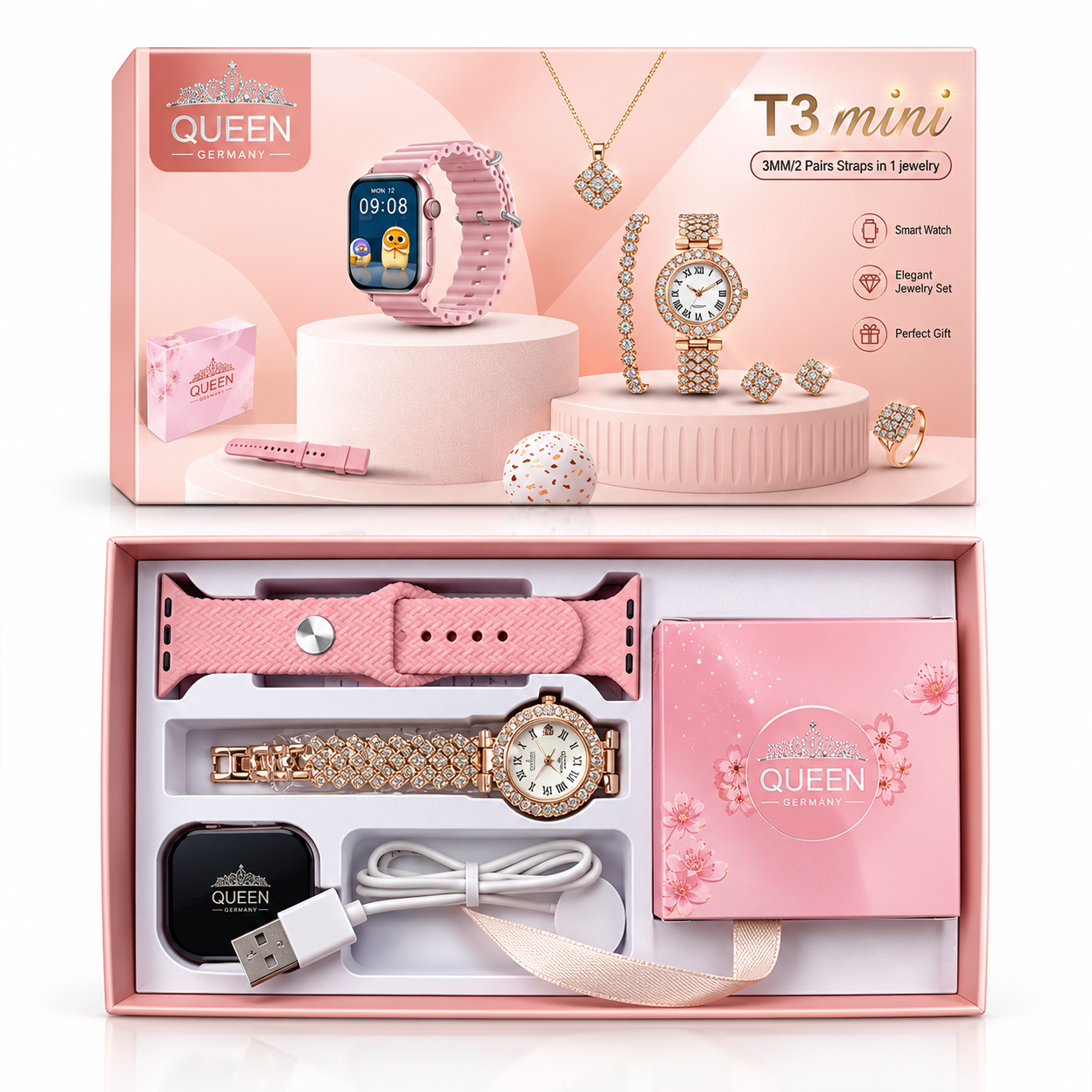 Queen T3 Mini black