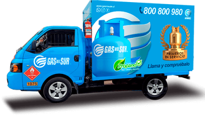 Camión de reparto GASdelSUR
