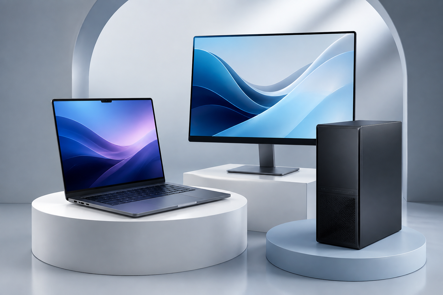 Desktop + Monitor