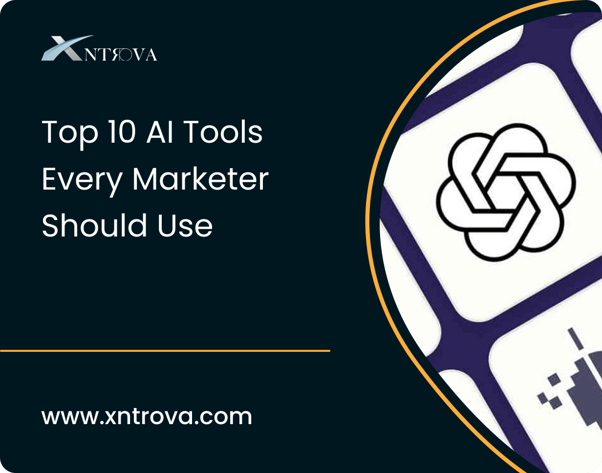 Top 10 AI Tools Every Marketer Should Use