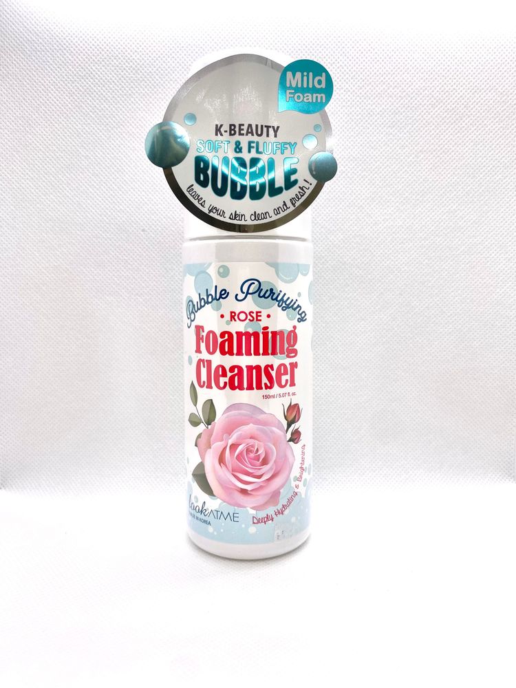 Bubble Purifying Rose Foaming Cleanser, immagine 1