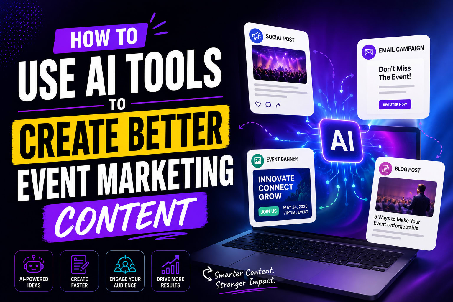 How to Use AI Tools to Create Better Event Marketing Content