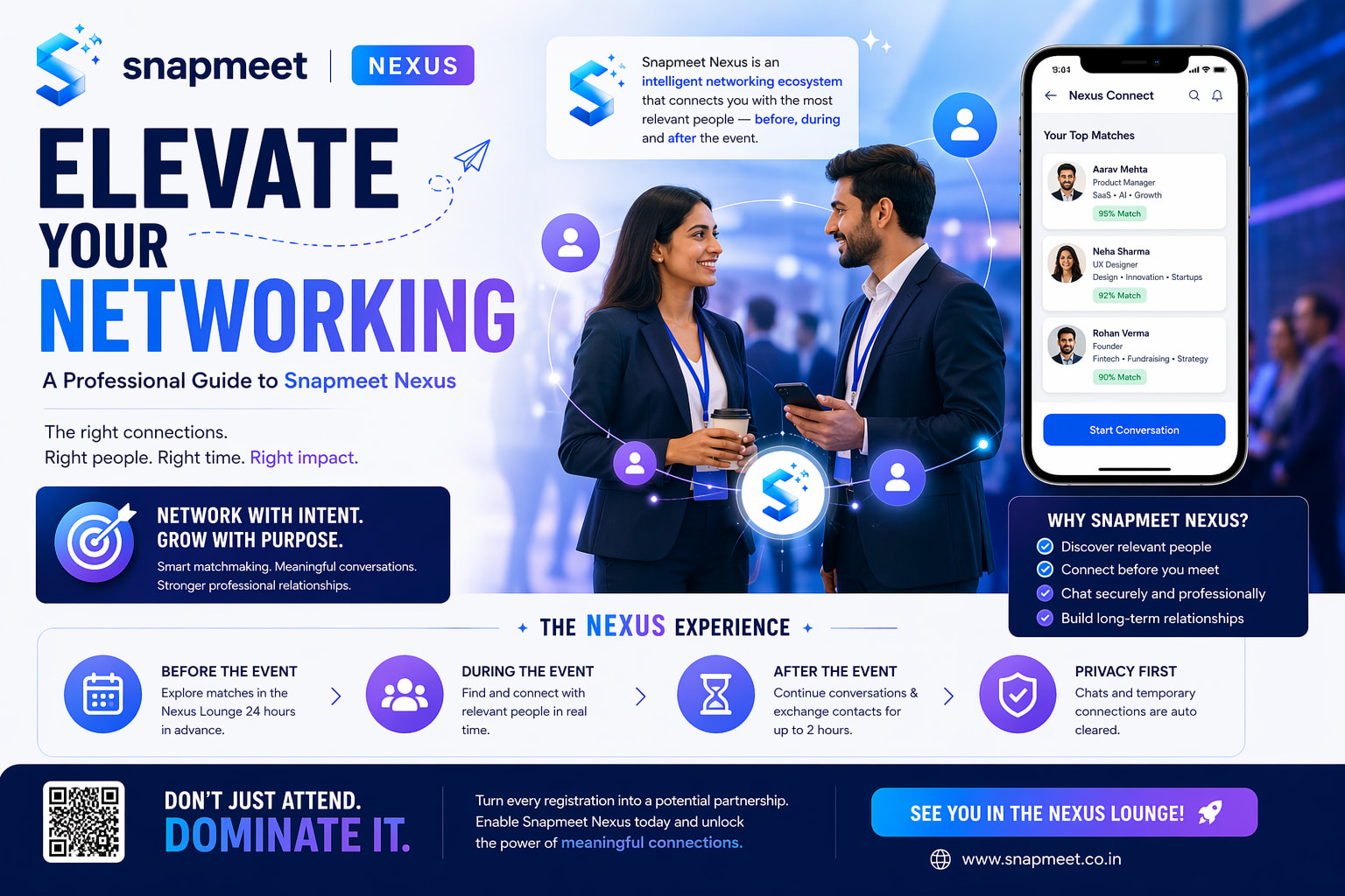 ELEVATE YOUR NETWORKING: A PROFESSIONAL GUIDE TO SNAPMEET NEXUS
