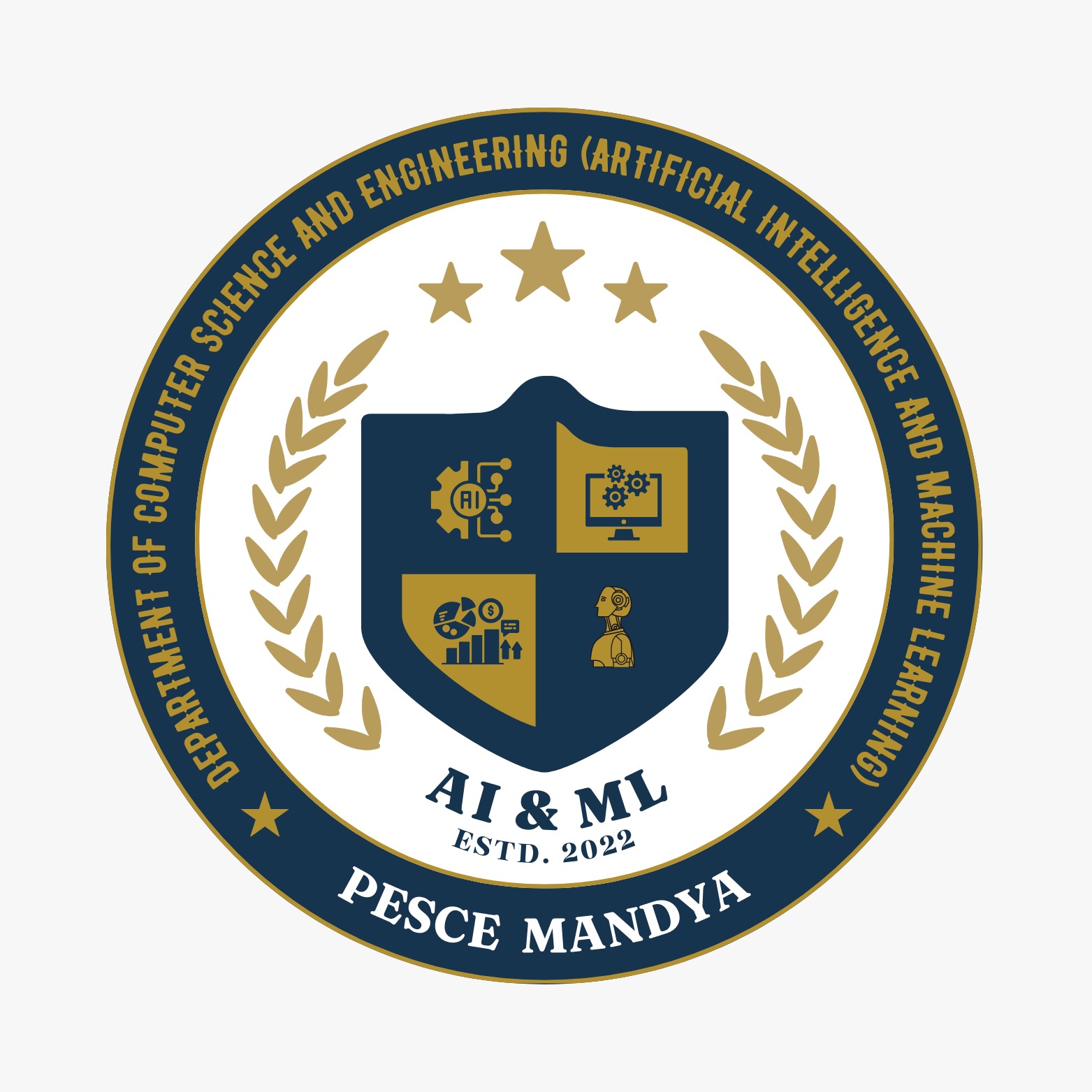 Department of AI&ML logo