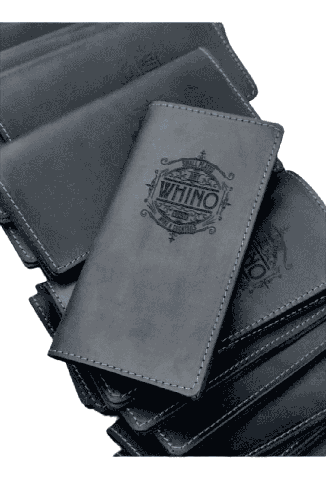 Custom Branded Leather Covers – WHINO Art Gallery & Bar - Main View