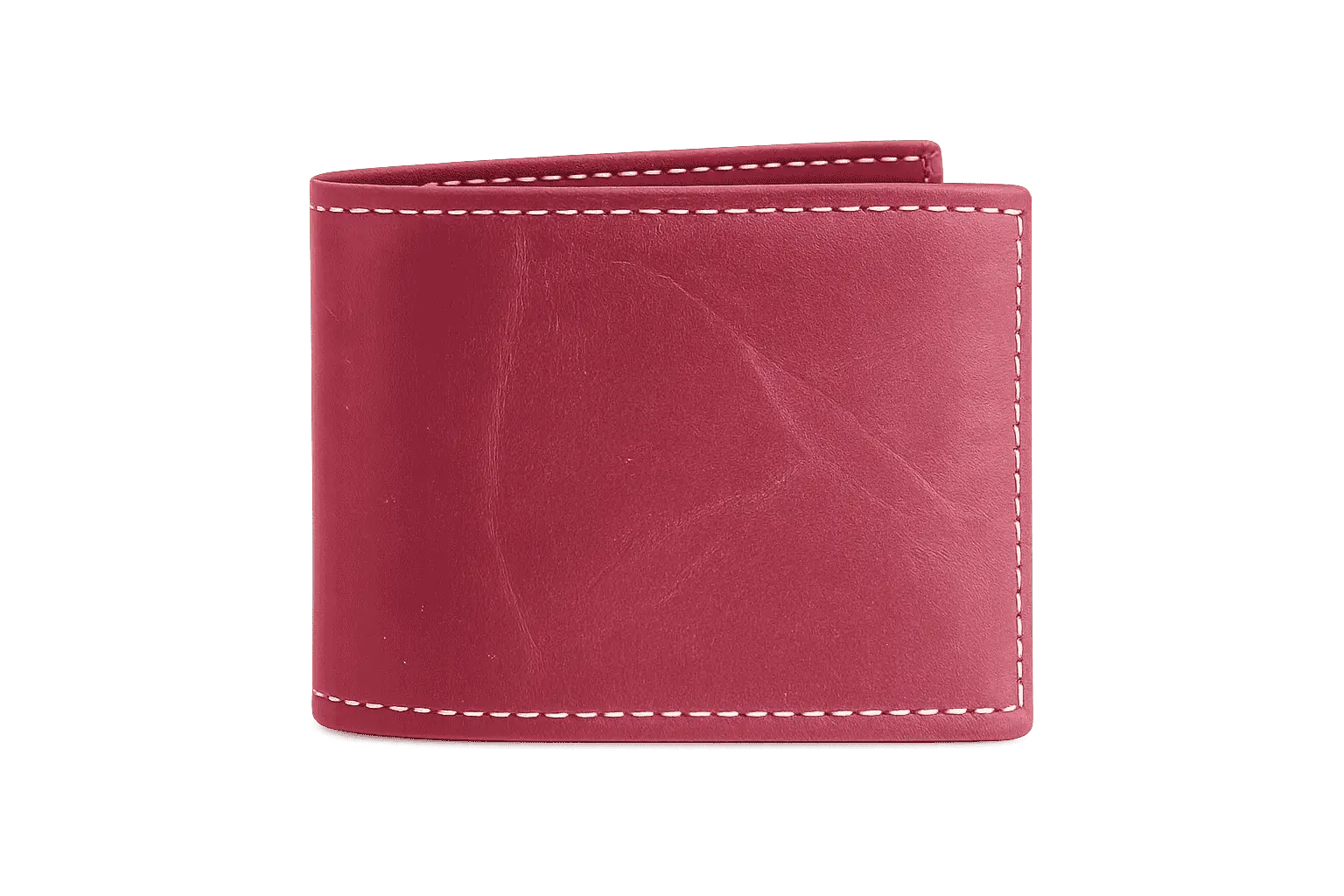 Red Leather Wallet