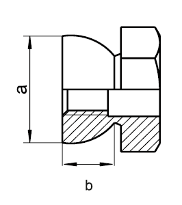 DIN 9305 Kopan Somun - Resim 2