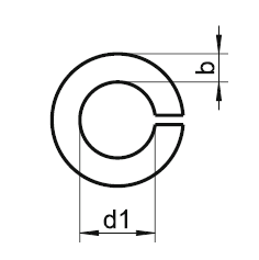 DIN 127 Yaylı Rondela (B Tip) - Resim 2