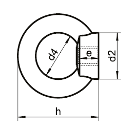 DIN 582 Aybolt Dişi - Resim 2