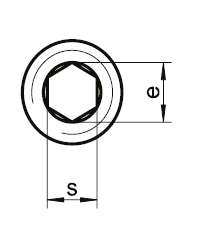 DIN 916 / ISO4029 Setskur - Resim 3