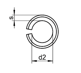 DIN 1481 Yarıklı Pim - Resim 3