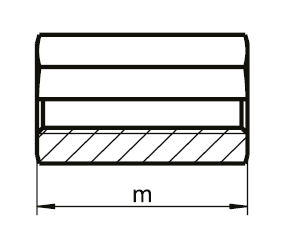 DIN 6334 Uzatma Somun - Resim 3