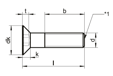 DIN 7991 - ISO 10642 Havşa Başlı İmbus - Resim 2