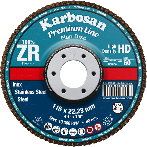 Premium Line ZR HD Flap Diskler