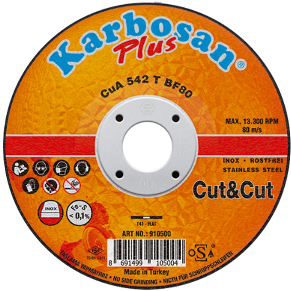 Cut & Cut Inox Kesme Diskleri
