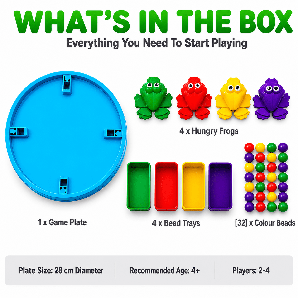 Kidroo Hungry Frog Game for Kids - Blue - image 4