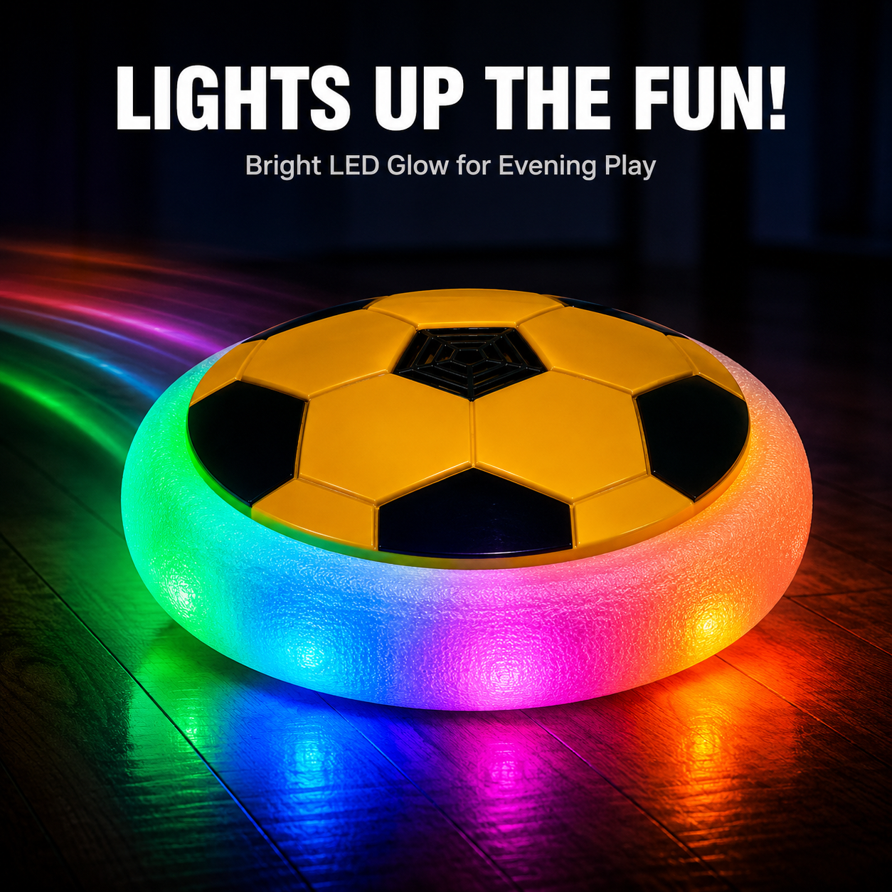 Kidroo Hover Ball for Kids - Yellow - image 2