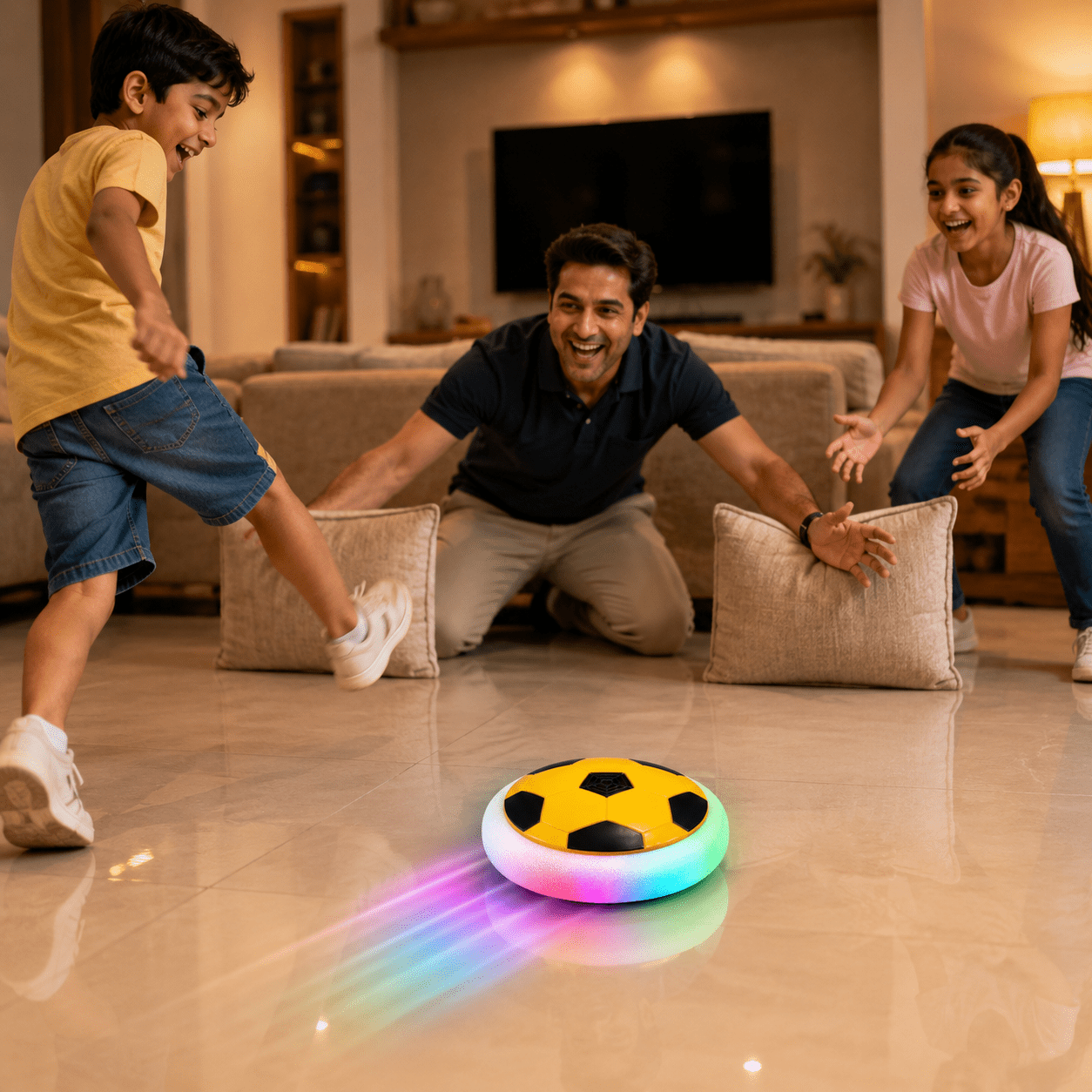 Kidroo Hover Ball for Kids - Yellow - image 5