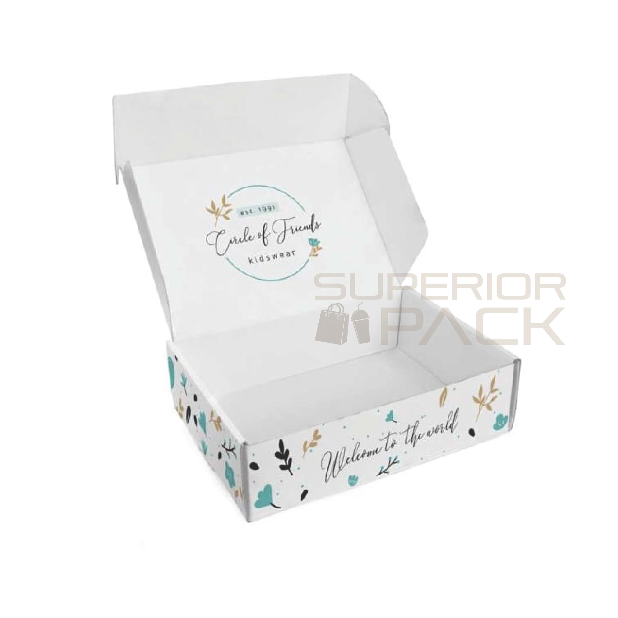  E COMMERCE BOX - E- Flute Die Cut Boxes 3 & 5 Ply
