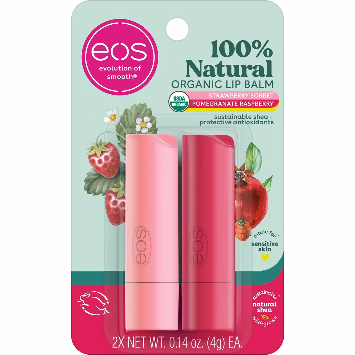 EOS 100% Natural & Organic Lip Balm 