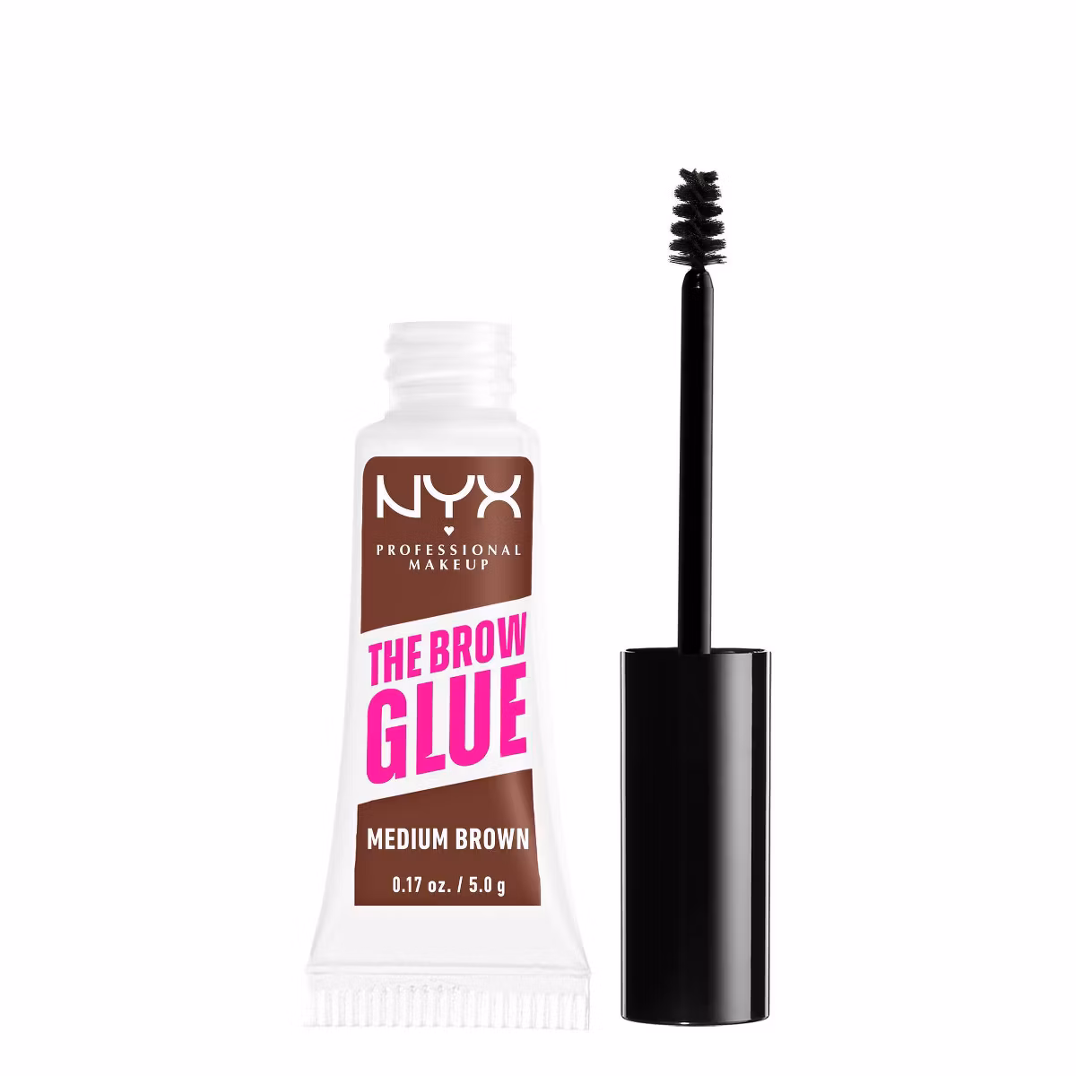 NYX Professional Makeup Brow Glue Eyebrow Gel - Medium Brown